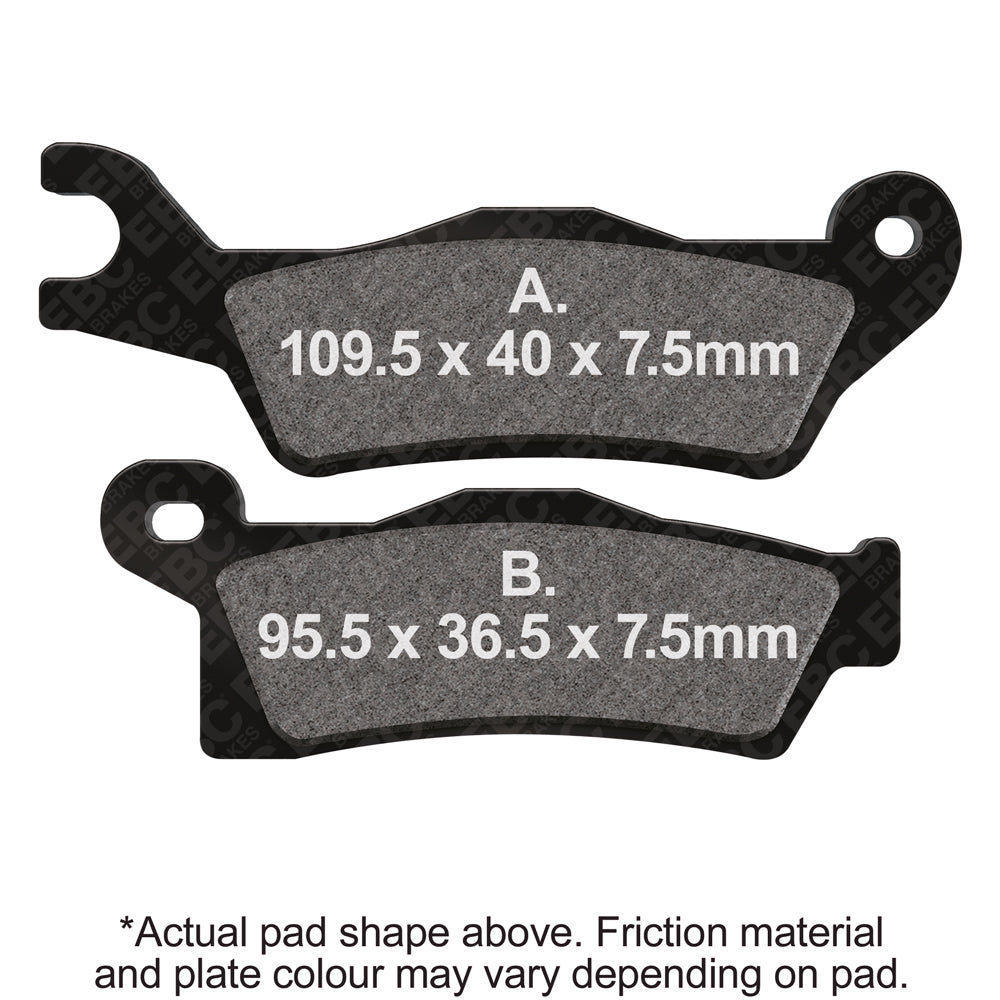 EBC - EBC Pad Set (FA617TT)