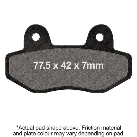 EBC - EBC Pad Set (FA622TT)