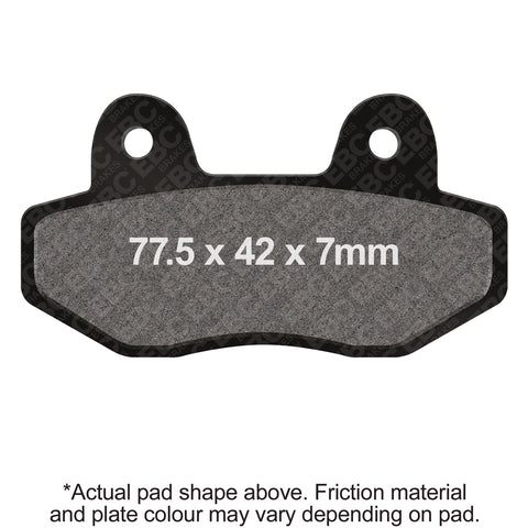 EBC - EBC Pad Set (FA622TT)