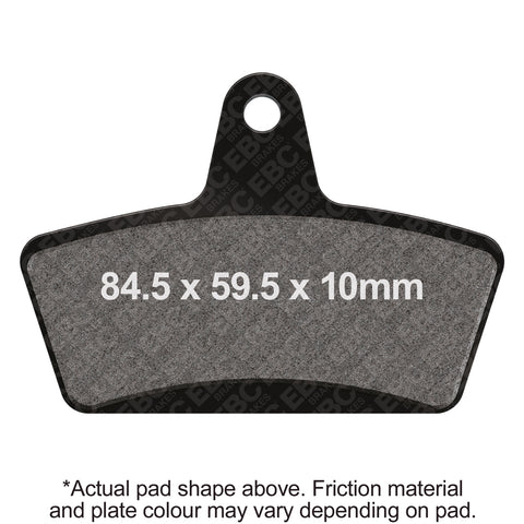 EBC - EBC Double-H Sintered Sportbike Pad Set (FA623HH)