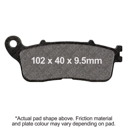 EBC - EBC Double-H Sintered Sportbike Pad Set (FA636HH)