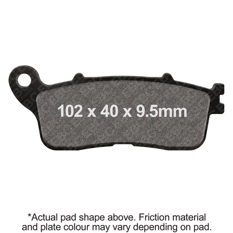 EBC - EBC Double-H Sintered Sportbike Pad Set (FA636HH)