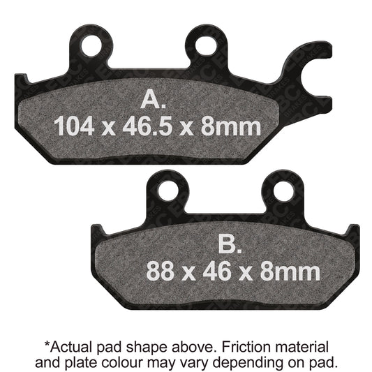 EBC - EBC Pad Set (SXR642HH)