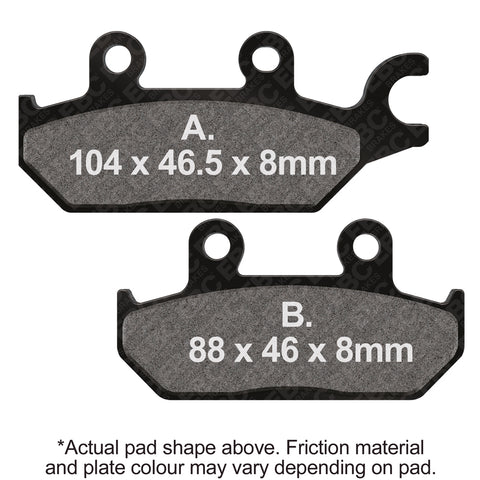 EBC - EBC Pad Set (FA642R)