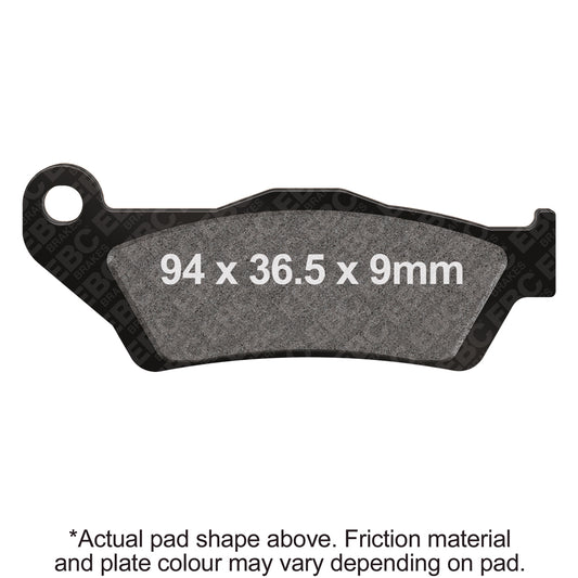 EBC - EBC Pad Set (FA643V)