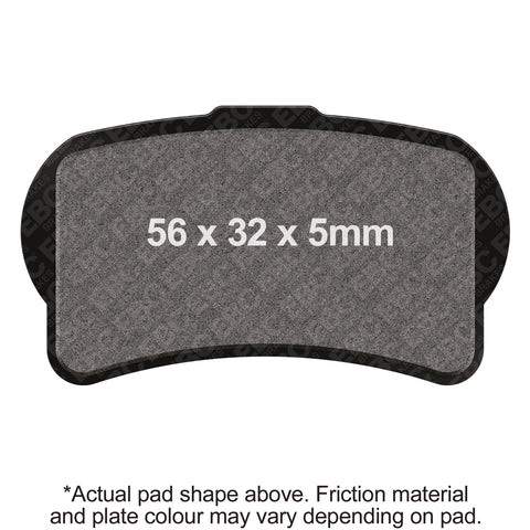 EBC - EBC Pad Set (FA644TT)