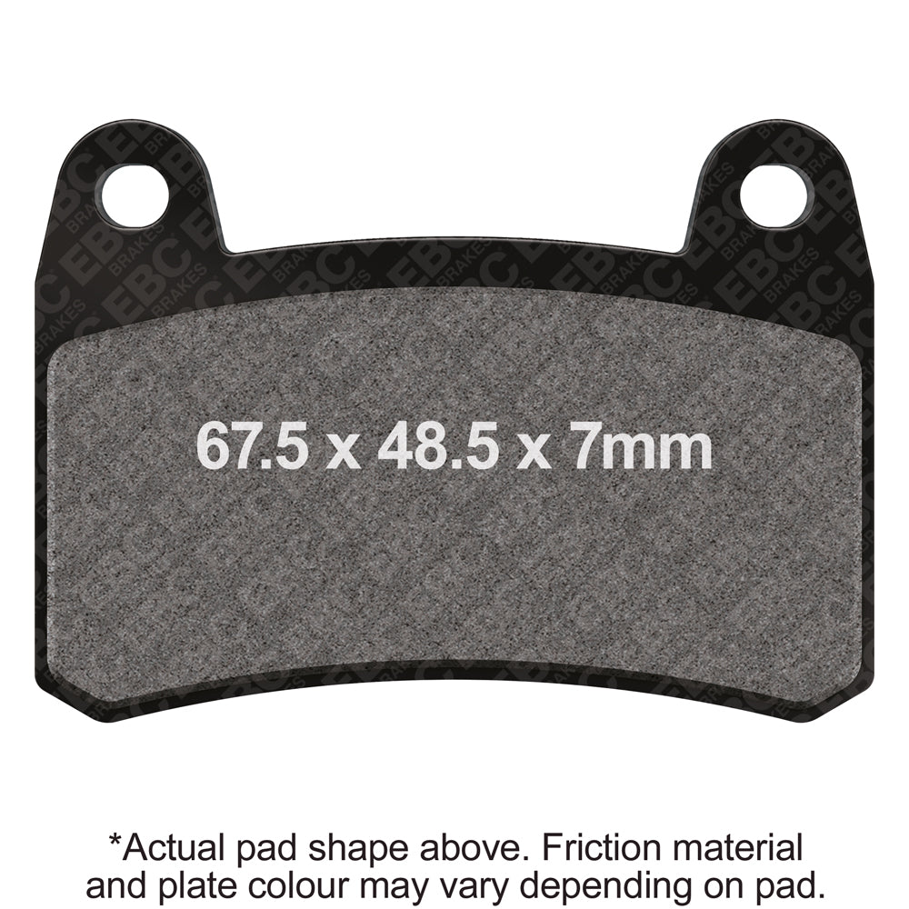 EBC - EBC Double-H Sintered Sportbike Pad Set (FA658HH)