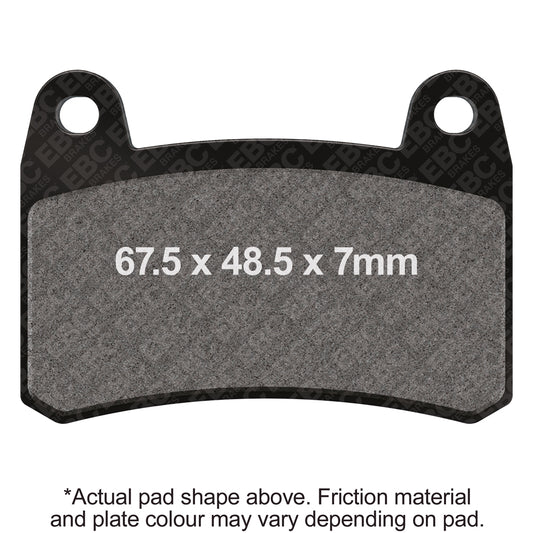 EBC - EBC Double-H Sintered Sportbike Pad Set (FA658HH)