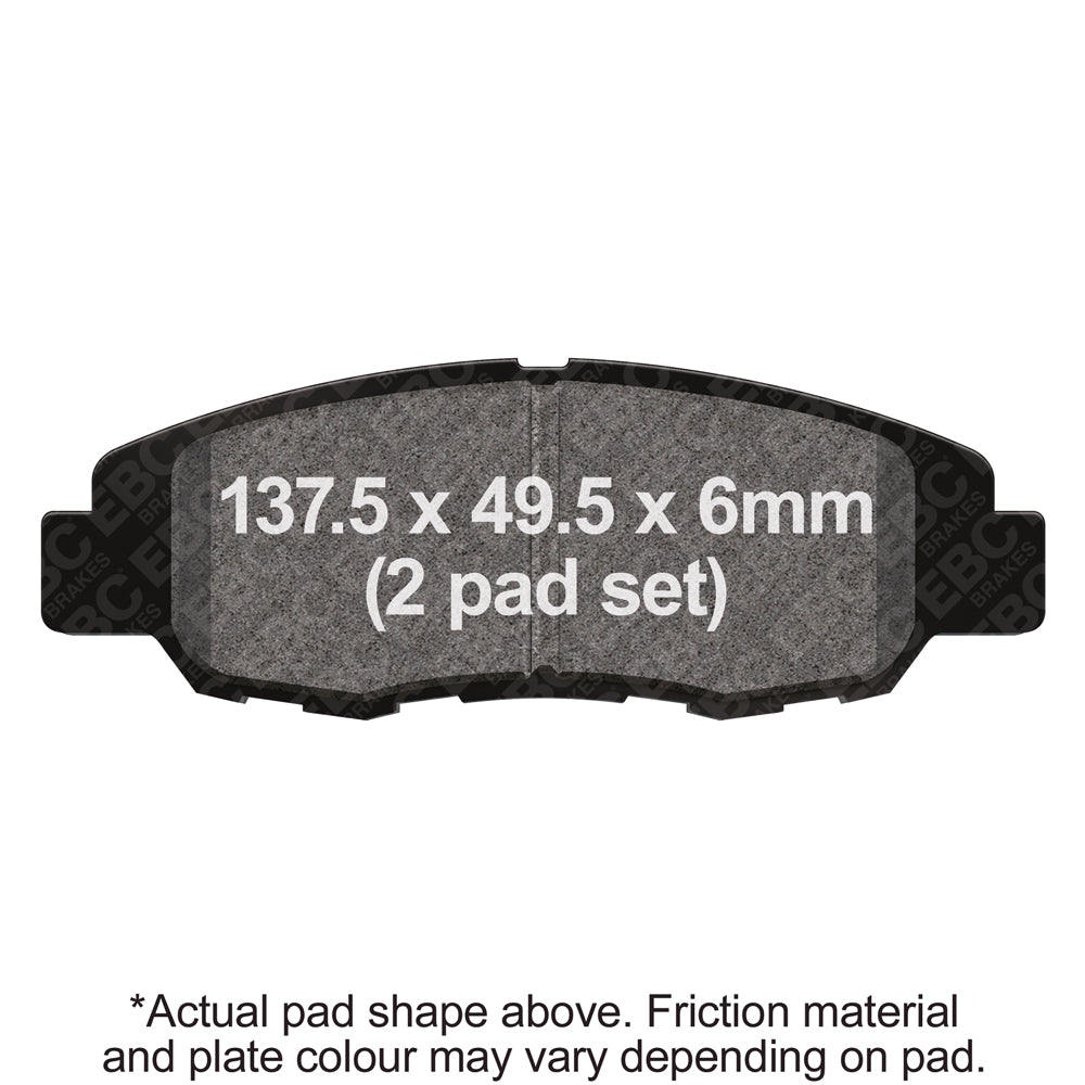 EBC Brakes Pad and Disc Kit (PDKR1148)