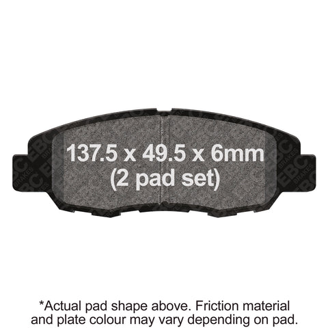 EBC Brakes Pad and Disc Kit (PDKR1148)
