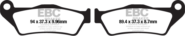 EBC - EBC Pad Set (FA671)