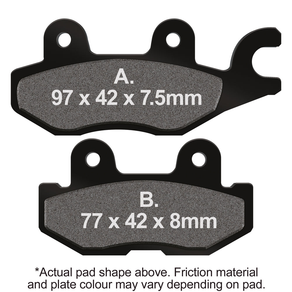 EBC - EBC Pad Set (FA674R)