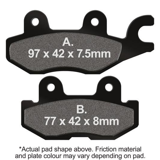 EBC - EBC Pad Set (FA674TT)