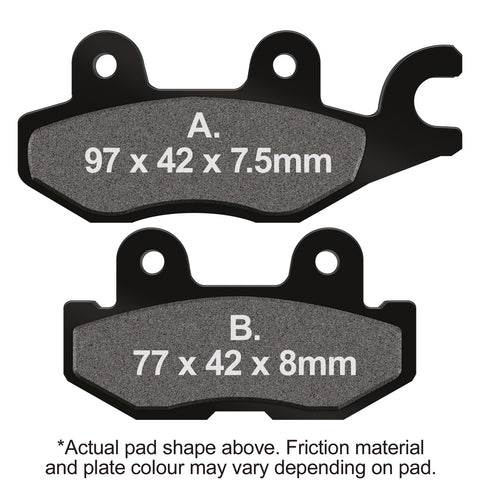 EBC - EBC Pad Set (FA674R)
