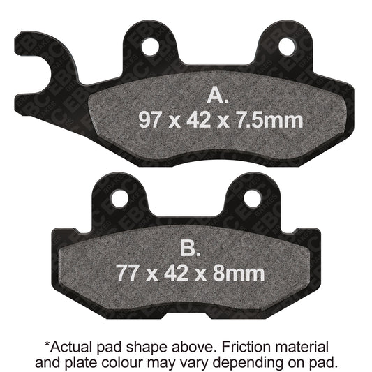 EBC - EBC Pad Set (FA675TT)