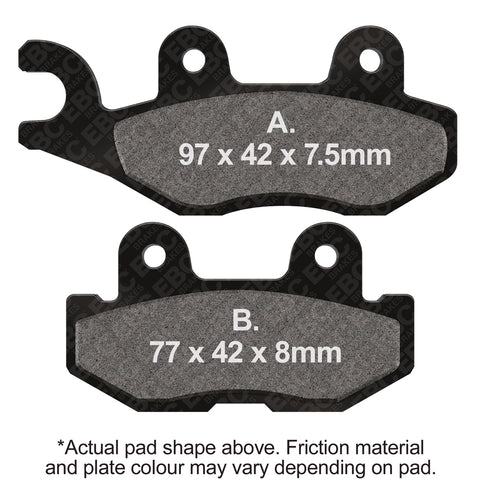 EBC - EBC Pad Set (FA675TT)