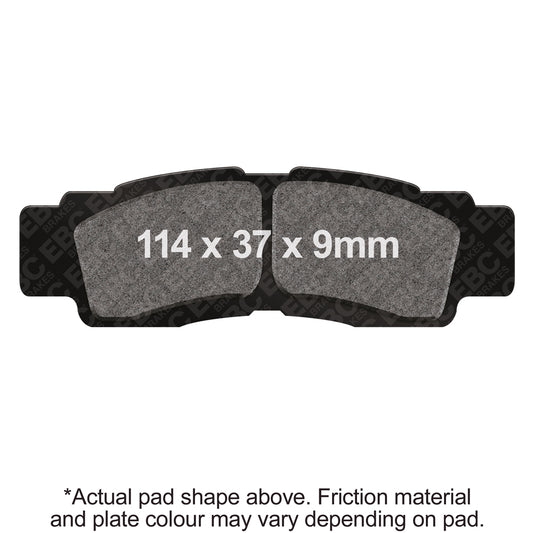 EBC - EBC Pad Set (SXR676HH)