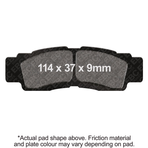 EBC - EBC Pad Set (SXR676HH)