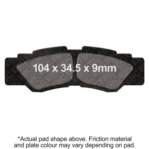 EBC - EBC Pad Set (FA677R)