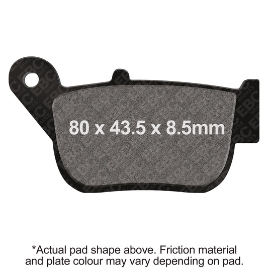 EBC - EBC Double-H Sintered Scooter Pad Set (SFA678HH)