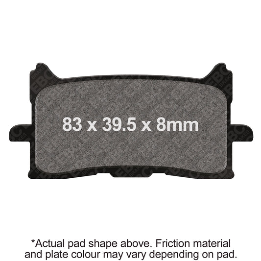 EBC - EBC Double-H Sintered Sportbike Pad Set (FA679HH)