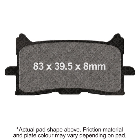 EBC - EBC Double-H Sintered Sportbike Pad Set (FA679HH)
