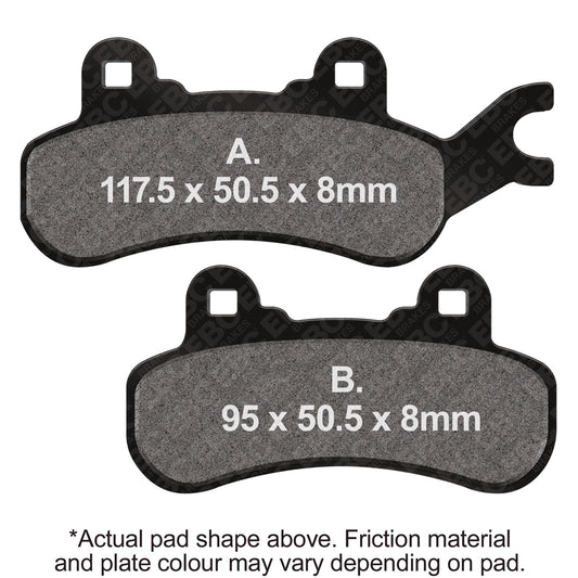 EBC - EBC Pad Set (SXR682HH)