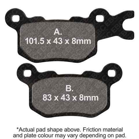 EBC - EBC Pad Set (FA684TT)
