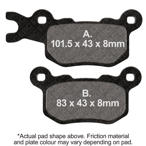 EBC - EBC Pad Set (FA685TT)