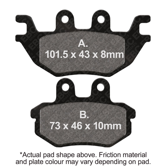 EBC - EBC Pad Set (FA686TT)