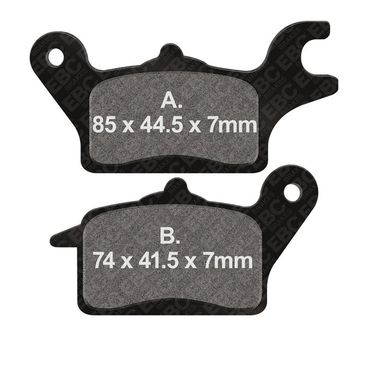 EBC - EBC Double-H Sintered Sportbike Pad Set (FA691HH)