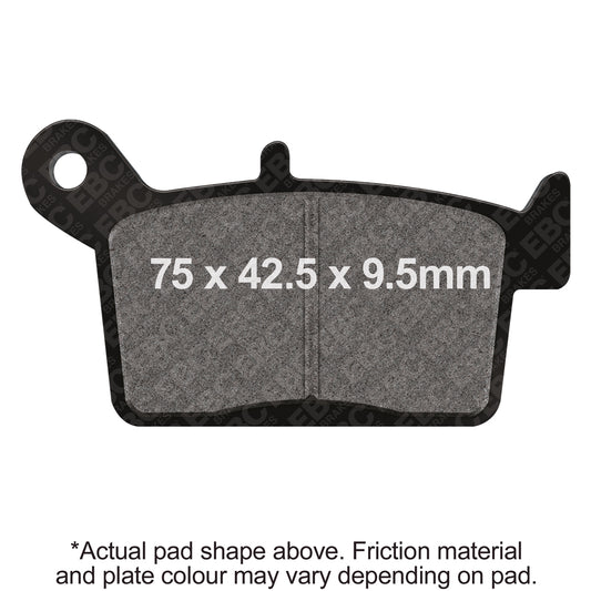 EBC - EBC Pad Set (FA697)
