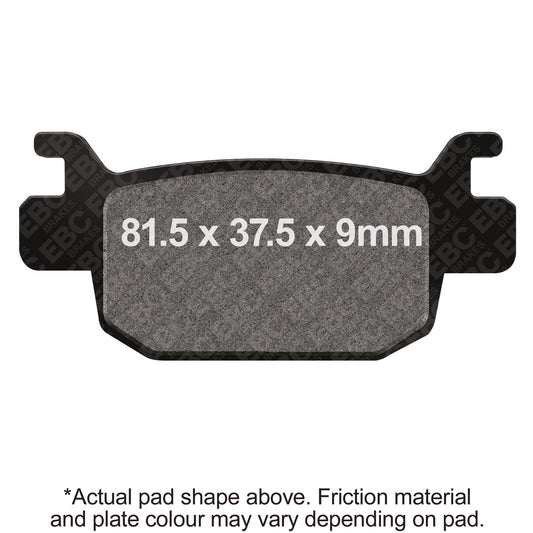 EBC - EBC Double-H Sintered Sportbike Pad Set (FA698HH)