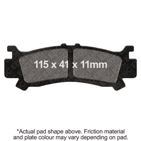 EBC - EBC Pad Set (FA702R)