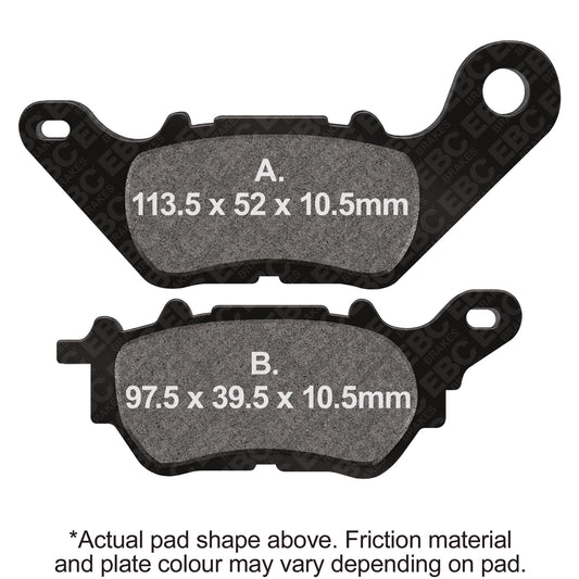 EBC - Carbon SCO Series Pads E391 (SFAC706)