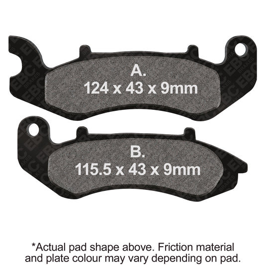 EBC - EBC Pad Set (FA707)
