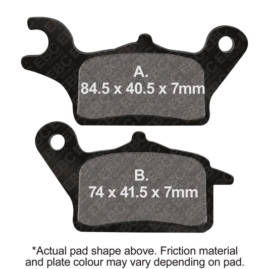 EBC - Carbon SCO Series Pads E391 (SFAC708)