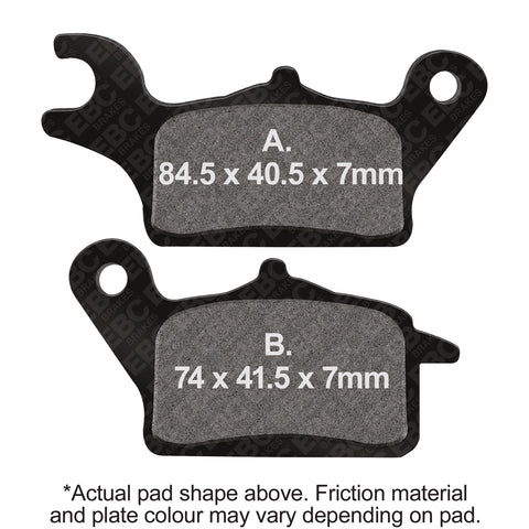 EBC - EBC Pad Set (SFA708)