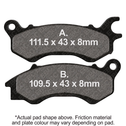 EBC - EBC Pad Set (SFA709)
