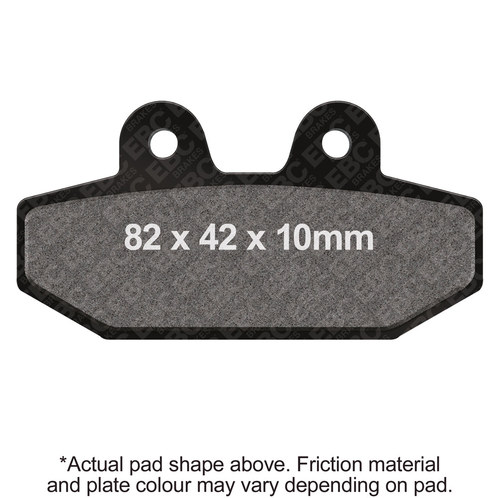 EBC - EBC Double-H Sintered Sportbike Pad Set (FA710HH)
