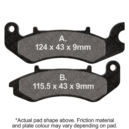 EBC - EBC Pad Set (FA711V)