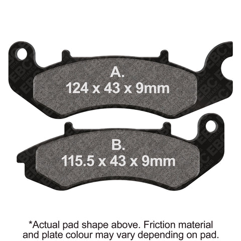 EBC - EBC Pad Set (FA711)