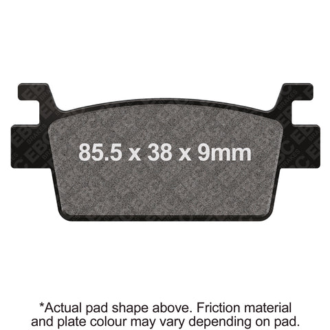 EBC - EBC Double-H Sintered Scooter Pad Set (SFA719HH)