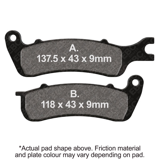 EBC - EBC Pad Set (FA722)