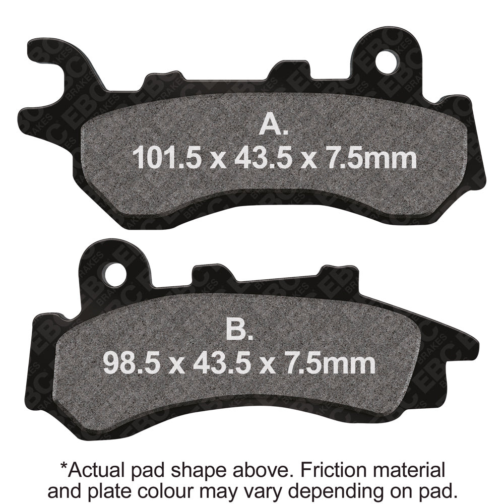 EBC - Carbon SCO Series Pads E391 (SFAC723)
