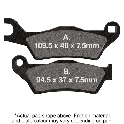 EBC - EBC Pad Set (SFA732)