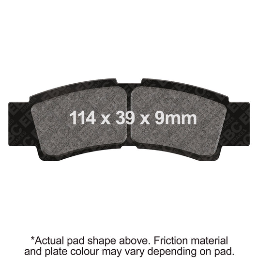 EBC - EBC Pad Set (FA738R)