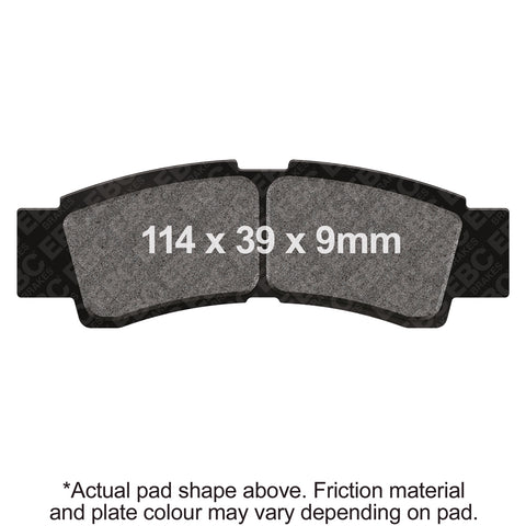 EBC - EBC Pad Set (FA738R)