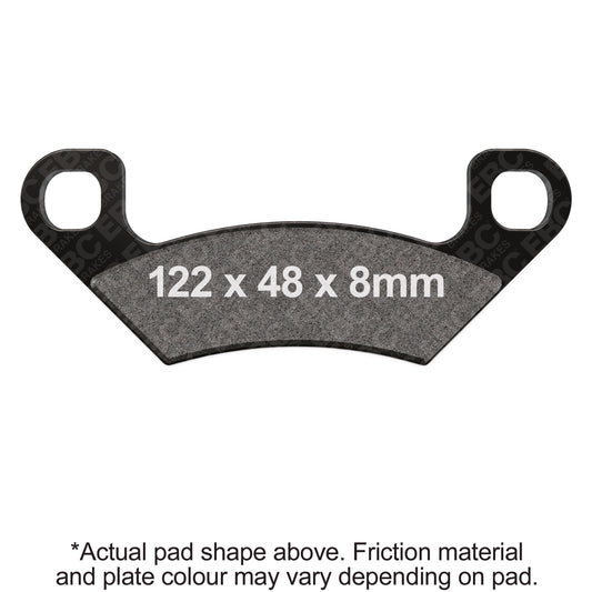 EBC - EBC Pad Set (FA742R)