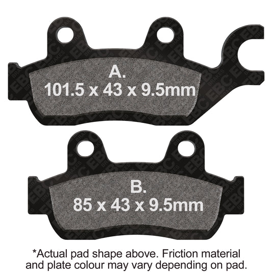 EBC - EBC Pad Set (FA744V)